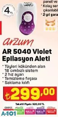 Arzum Epilasyon Aleti