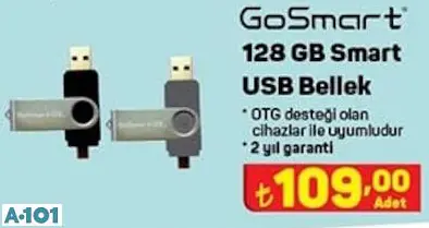 Gosmart 128 Gb Smart Usb Bellek