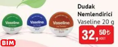 Vaseline Dudak Nemlendirici