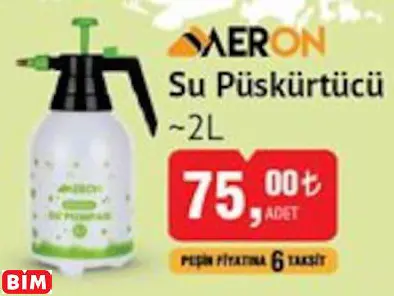 Aeron Su Püskürtücü ~2L