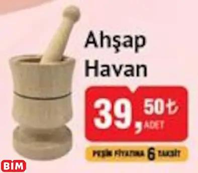 Ahşap Havan Ahşap Havan