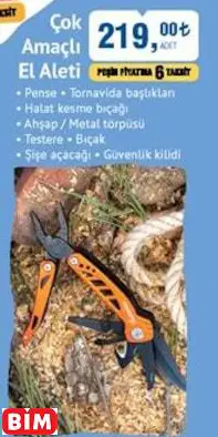 Çok Amaçlı El Aleti Çok Amaçlı El Aleti
