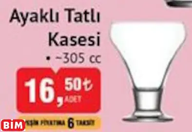 LAV Ayaklı Tatlı Kasesi