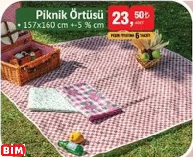 Piknik Örtüsü Piknik Örtüsü