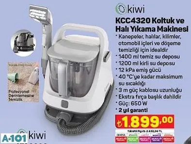 Kiwi Koltuk Ve Halı Yıkama Makinesi