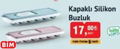 Hobby Life Kapaklı Silikon Buzluk Hobby Life Kapaklı Silikon Buzluk