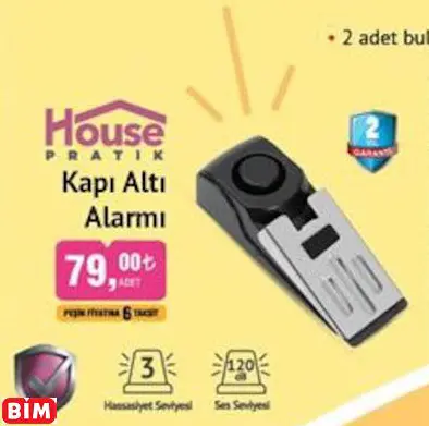 House Pratik Kapı Altı Alarmı House Pratik Kapı Altı Alarmı