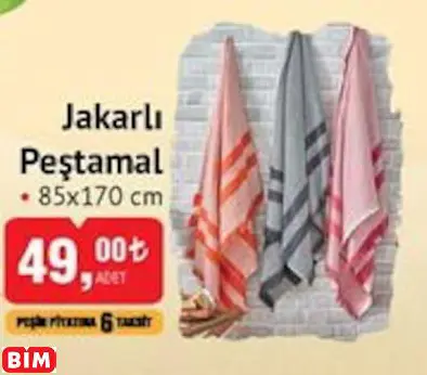 Jakarlı Peştamal Jakarlı Peştamal