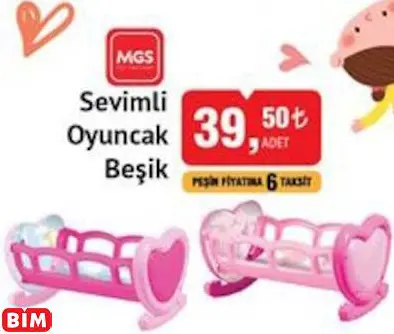 MGS Sevimli Oyuncak Beşik