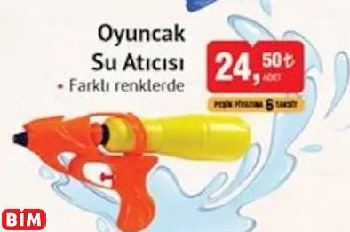 Oyuncak Su Atıcısı Oyuncak Su Atıcısı
