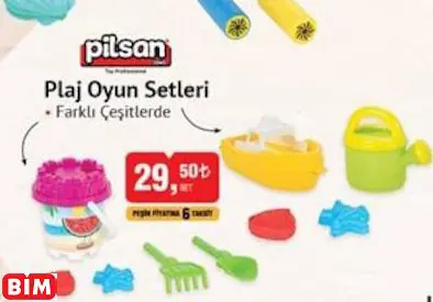 Pilsan Plaj Oyun Setleri Pilsan Plaj Oyun Setleri