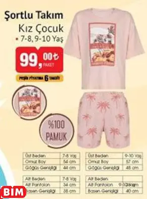 Şortlu Takım Kız Çocuk Şortlu Takım Kız Çocuk