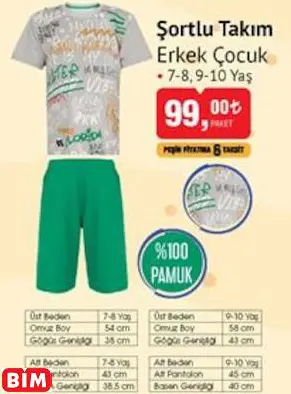 Şortlu Takım Erkek Çocuk Şortlu Takım Erkek Çocuk