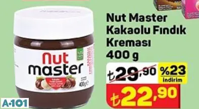 Nut Master Kakaolu Fındık Kreması