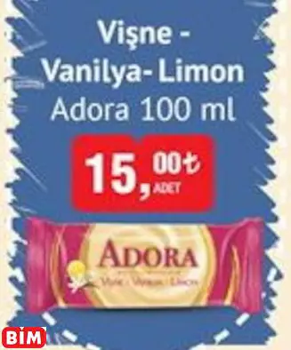 Adora Vişne - Vanilya- Limon Adora Vişne - Vanilya- Limon