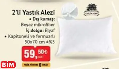 Casilda Home 2’Li Yastık Alezi