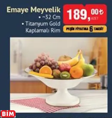Emaye Meyvelik