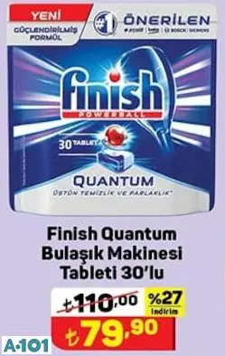Finish Quantum Bulaşık Makinesi Tableti