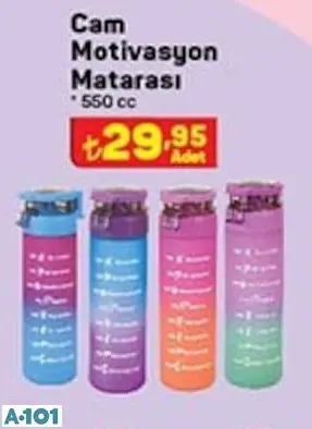 cam motivasyon matarası cam motivasyon matarası