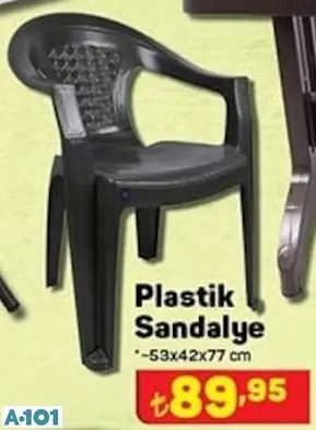 plastik sandalye 