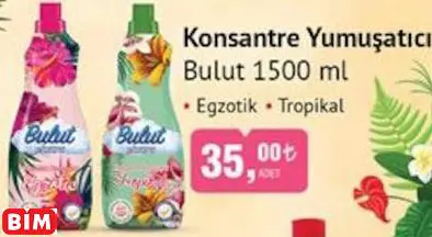 Bulut  Konsantre Yumuşatıcı