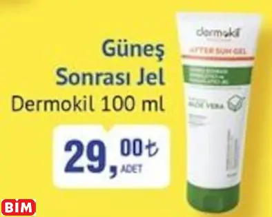 Dermokil  Güneş Sonrası Jel