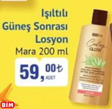 Mara  Işıltılı Güneş Sonrası Losyon