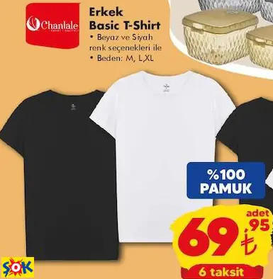 Erkek Basic T-Shirt