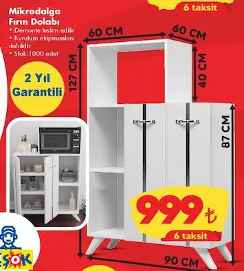 Mikrodalga Fırın Dolabı Mikrodalga Fırın Dolabı