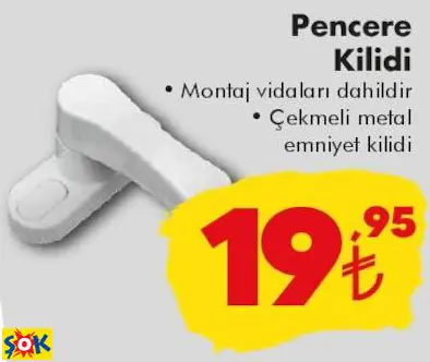 Pencere Kilidi Pencere Kilidi