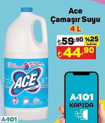 ace çamaşır suyu