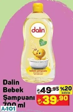 dalin bebek şampuanı