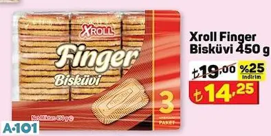 xroll finger bisküvi