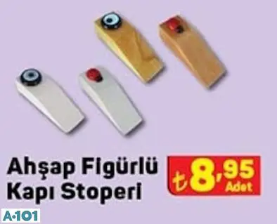 Ahşap Figürlü Kapı Stoperi