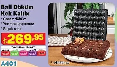 Ball Döküm Kek Kalıbı