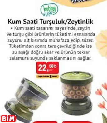 Hobby Life Kum Saati Turşuluk/Zeytinlik