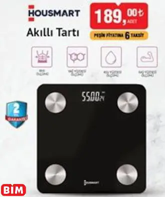 Housmart Akıllı Tartı Housmart Akıllı Tartı