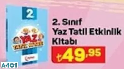 2. Sınıf Yaz Tatil Etkinlik Kitapları