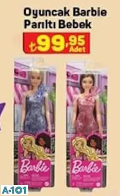 oyuncak barbie parıltı bebek