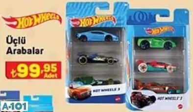 Hot Wheels Üçlü Arabalar