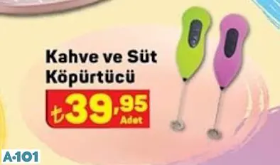 Kahve Ve Süt Köpürtücü