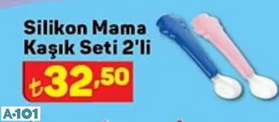 silikon mama kaşık seti