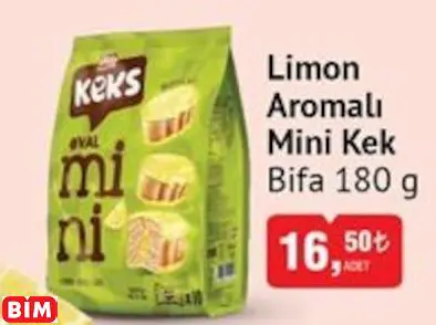 Bifa  Limon Aromalı Mini Kek