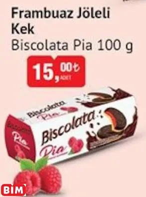 Biscolata Pia Frambuaz Jöleli Kek