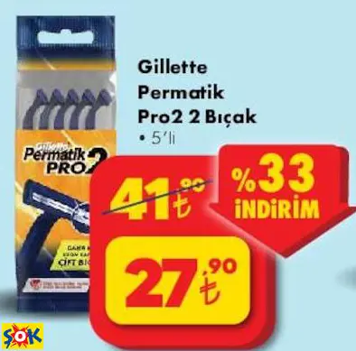 Gillette Permatik Pro2 2 Bıçak