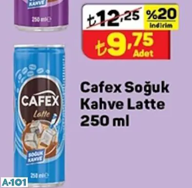 Cafex Soğuk Kahve Latte