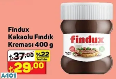 Findux Kakaolu Fındık Kreması