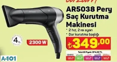 Arzum Saç Kurutma Makinesi