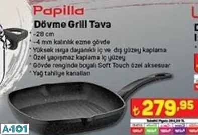 Papilla Dövme Tava