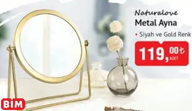 Naturalove Metal Ayna